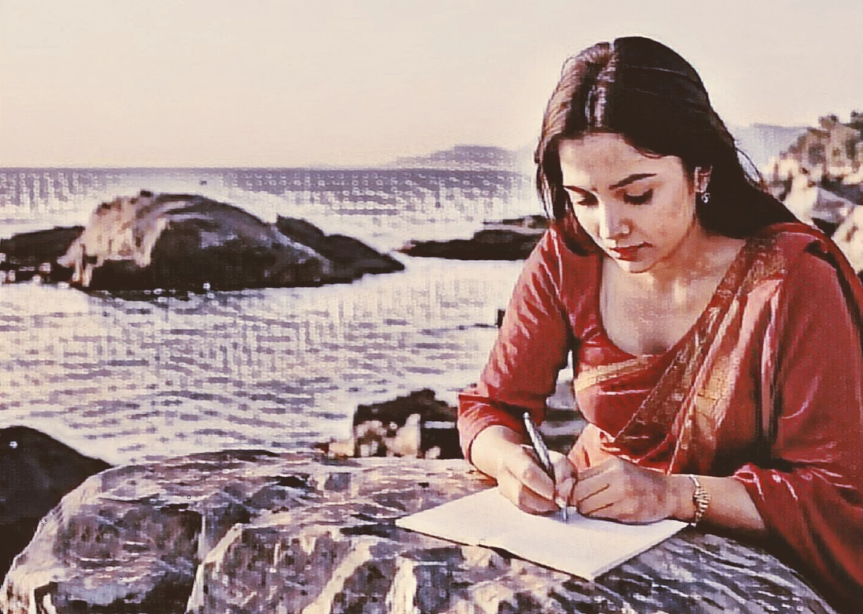 In the ocean of love written by Sathish Kalathil