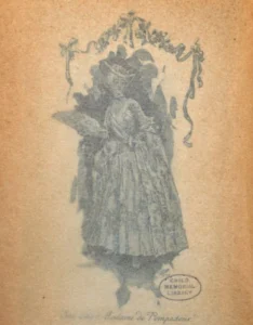 LA MARQUISE DE POMPADOUR/Pictures in Rhyme/English Poem/Arthur Clarke Kennedy LA MARQUISE DE POMPADOUR Portrait