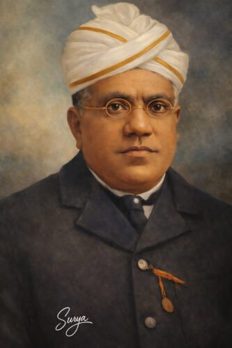 Vengayil Kunhiraman Nayanar- AI illustration by Surya