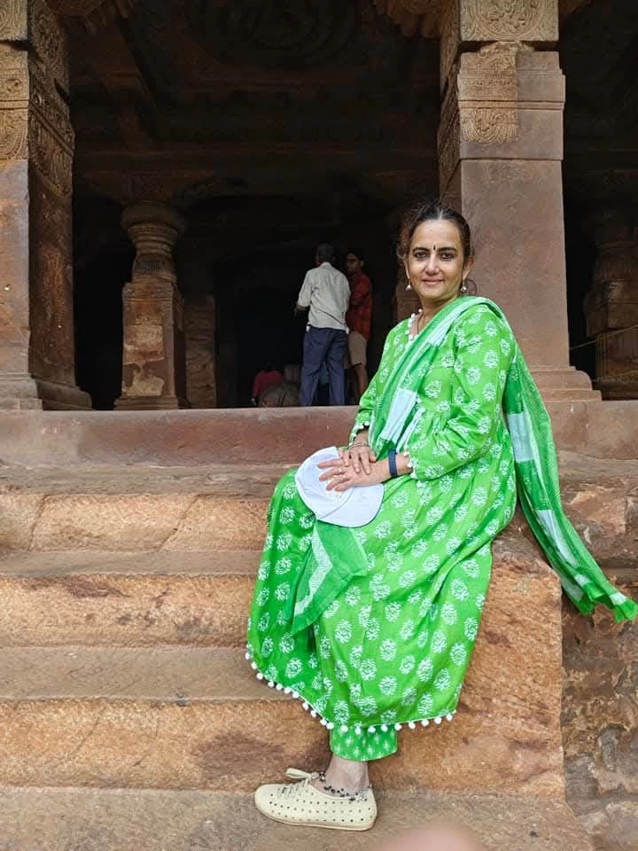 First Badami Cave temple at Hampi