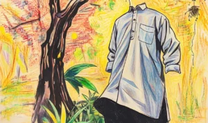 Achante Shirt-Poem of Suresh Manchester