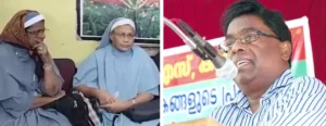 വടക്കേ ഇന്ത്യയിൽ കാളവണ്ടിയുഗം: കാരൂര് സോമന് Nuns Preethi Mery, Vandana Francis, Karoor Soman
