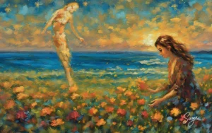 പ്രണയത്തിന്റെ ഗുരുത്വാകർഷണം/രാഹുൽ രാധാകൃഷ്ണന്റെ 'ഗ്രാവിറ്റി ഓഫ് ലവ്' ഇംഗ്ലീഷ് കവിതയുടെ പരിഭാഷ/ സതീഷ് കളത്തിൽ Pranayatthinte Guruthwakarshanam AI illustration by Surya for the poem of Gravity of Love written by Rahul Radhakrishnan