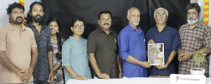പ്രതിഭാവത്തിന്റെ പ്രഥമ ഓണപ്പതിപ്പ് പ്രകാശനം കവി പദ്മദാസ് നിർവ്വഹിച്ചു; എഴുത്തുകാരൻ സി. എ. കൃഷ്ണൻ ഏറ്റുവാങ്ങി Prathibhavam first edition Onam Pathippu Inauguration
