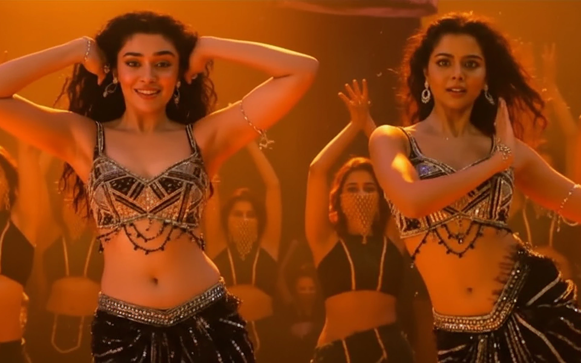 Krithi Shetty, Kalyani Priyadarshan in Genie Tamil movie song Abdi Abdi