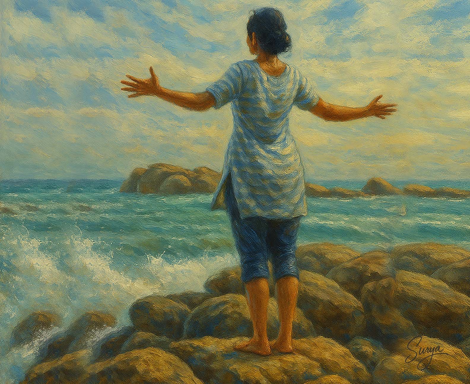 Parayum Njanum-Malayalam Poem by Sathish Kalathil