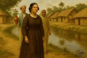 Phulmani and Karuna novel- AI illustration-5 by Surya