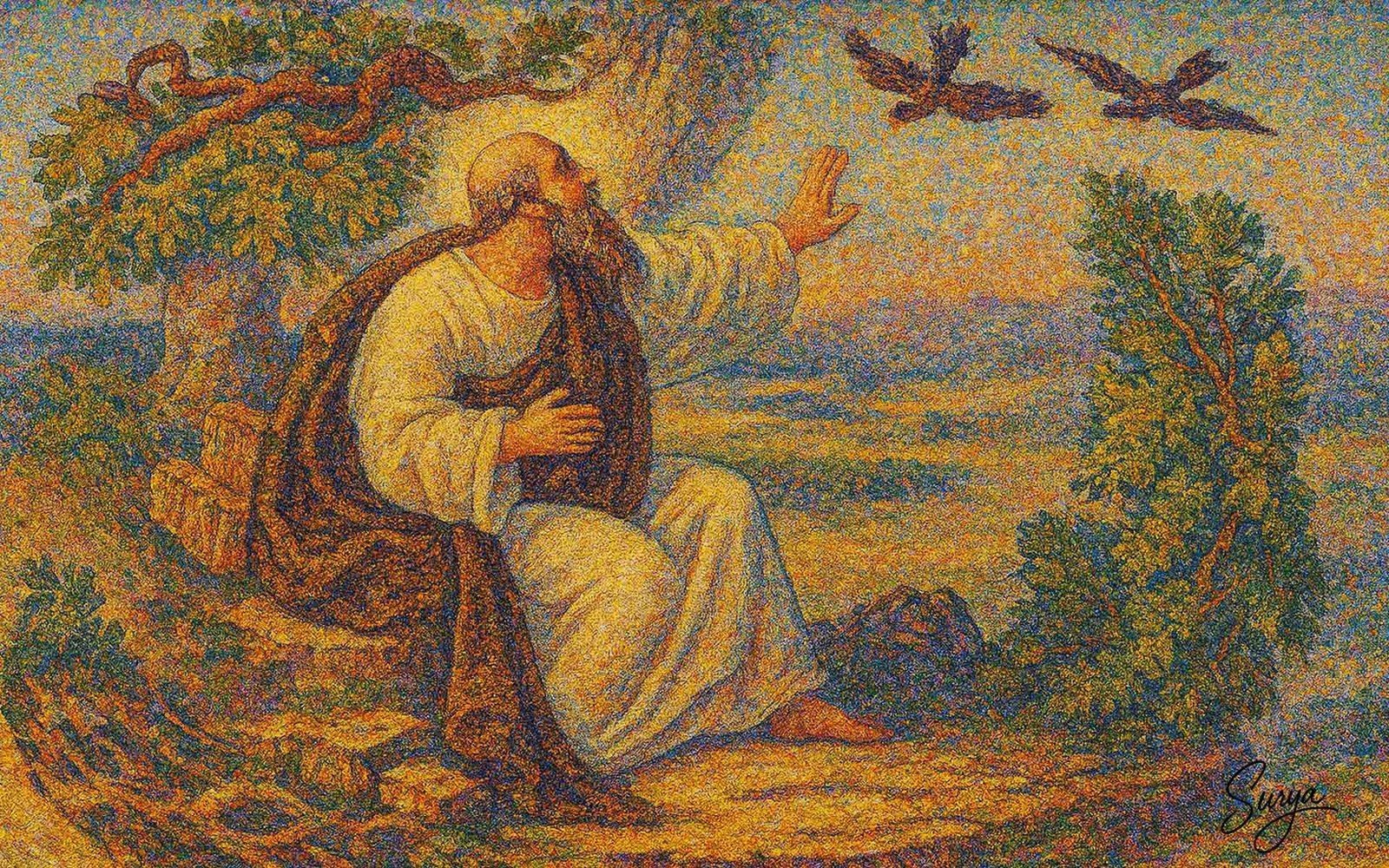 Phulmani and Karuna novel AI illustration-6 by Surya