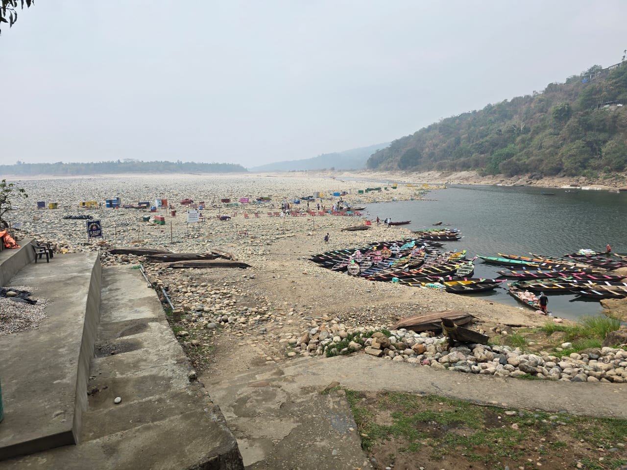 Umngot River At Dawki-Meghalaya- India