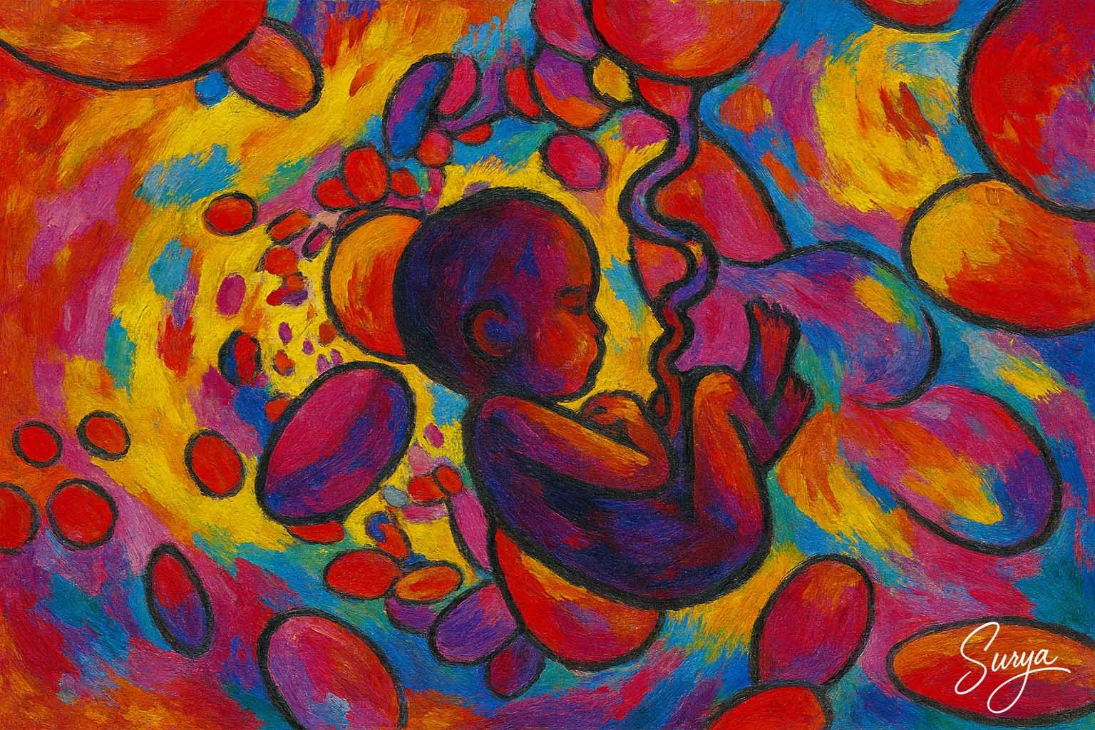 Who Cares-AI illustration by Surya for the Malayalam poem by Manu Viswanath