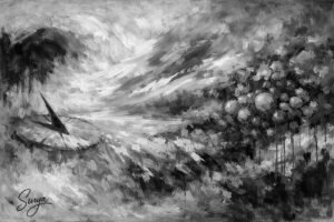 AI illustration by Surya for the German poem Herbsttag written by Rainer Maria Rilke