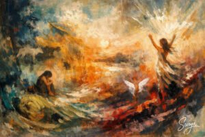 AI illustration by Surya for Maiden's Lament written by Sathish Kalathil-English Translation of Rainer Maria Rilke poem MÄDCHEN-KLAGE