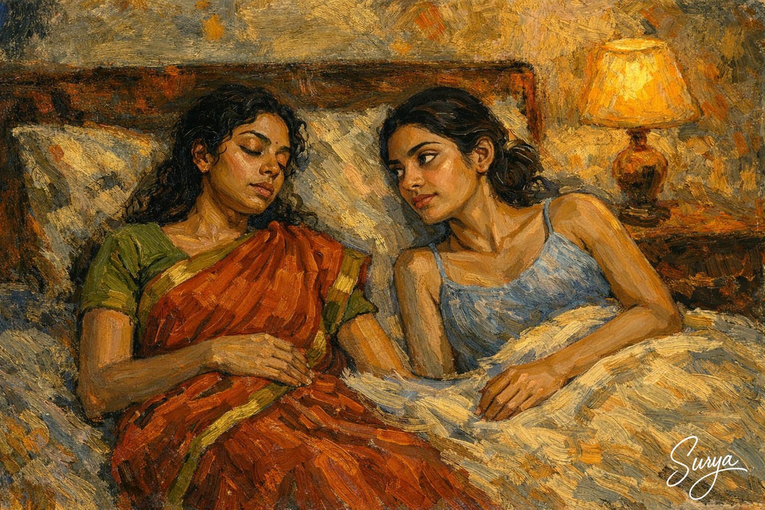 AI illustration for Thalayillaa Thachan-Malayalam Novella by Sathish Kalathil-Part 1 Inside image