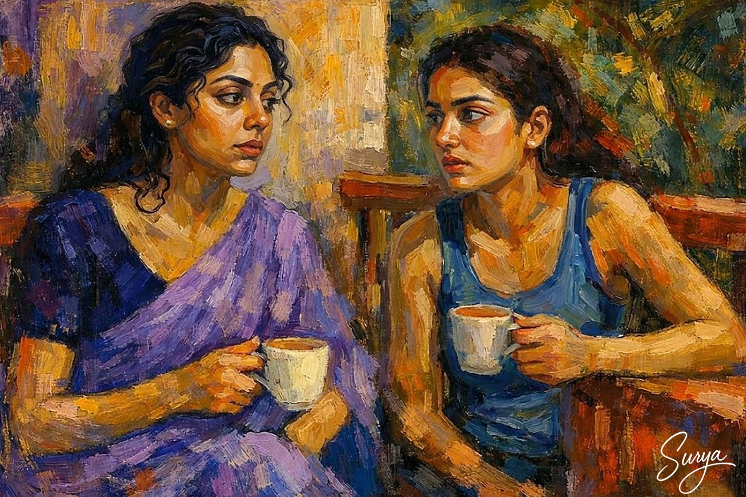 AI illustration for Thalayillaa Thachan-Malayalam Novella by Sathish Kalathil-Part 2 Inside image