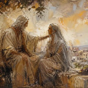 AI illustration of Surya for The Last Temptation of Christ, novel by Nikos Kazantzakis