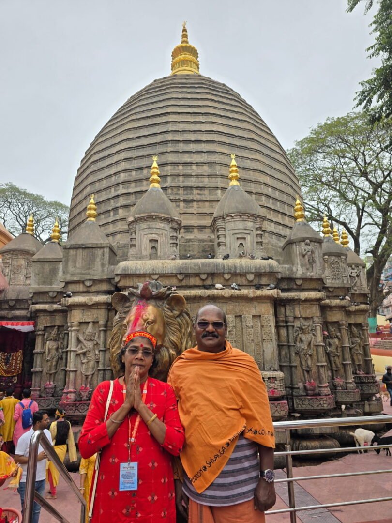 Kalika and Vijayan at Kamakhya Temple