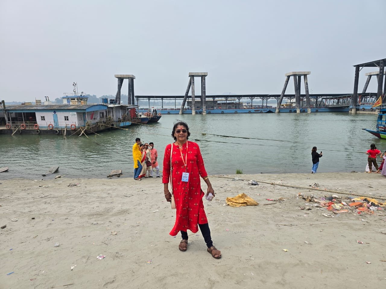Kalika at Brahmaputra seashore