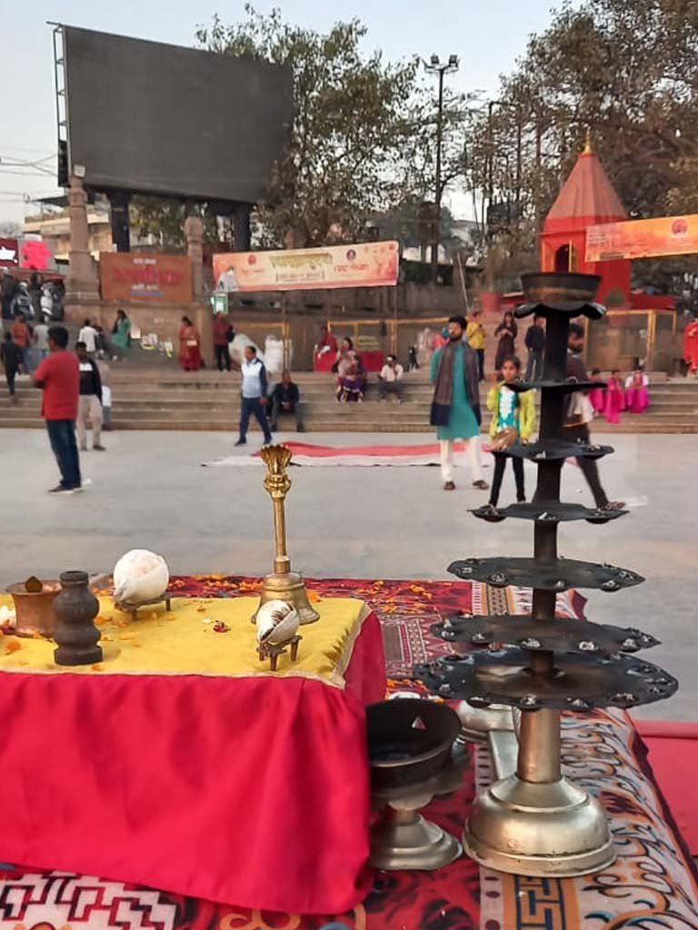 Arathi Vilakku at Varanasi