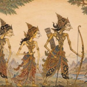 AI illustration by Surya for the Democracy in Ramayana Recitation by E. C. Suresh-Image-1