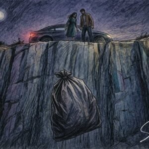 AI illustration by Surya for the Malayalam shortstory Jyamitheeya Roopangal by Ashraf Kalathode