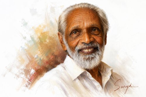 Artist Gopalan AI illustration by Surya for Prathibhavam