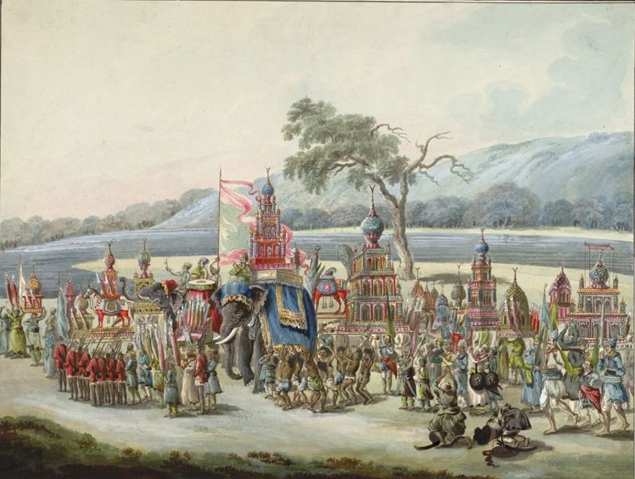 A Tazia Painting of 1790–1800