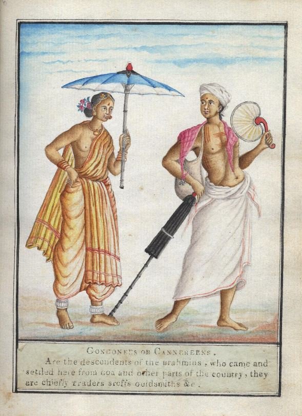 Kerala Kongini People Illustration