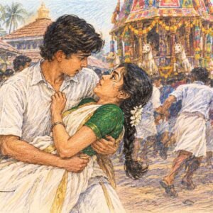 AI illustration-2 by Surya for the Malayalam translation story Ethanu Sambhavichathu by Sathish Kalathil from Konkani by Santharam Bhende
