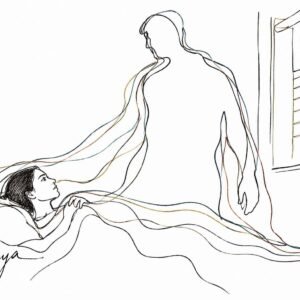 AI illustration by Surya for the Malayalam Translation by Konnamood Viju for the Tamil poem Kallangal by Soumya
